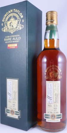 Macallan 1988 19 Years Sherry Cask No. 8426 Duncan Taylor Cask Strength Rare Auld Edition Highland Single Malt Scotch Whisky 53,3%