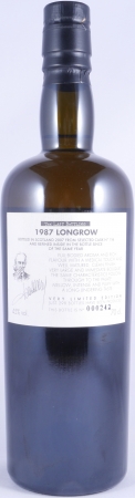 Longrow 1987 20 Years Oak Cask No. 116 Samaroli Very Limited Edition The Last Bottling Campbeltown Single Malt Scotch Whisky 45.0%