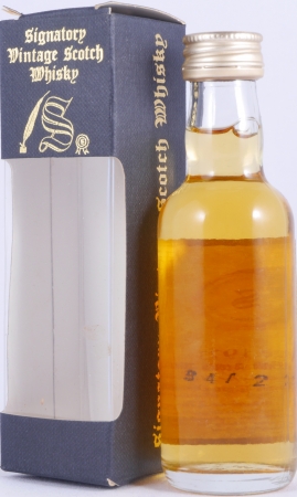 Glen Elgin 1973 21 Years Oak Cask No. 6100 Miniatur Highland Single Malt Scotch Whisky Signatory Vintage 50,3%
