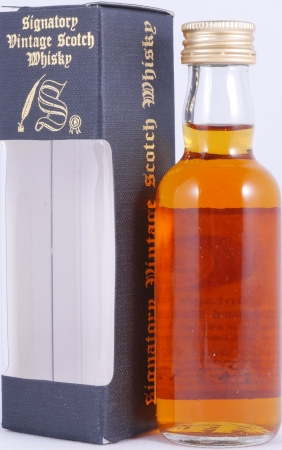 Glendronach 1987 9 Years Sherry Butt No. 57 Miniatur Highland Single Malt Scotch Whisky Signatory Vintage 58,5%