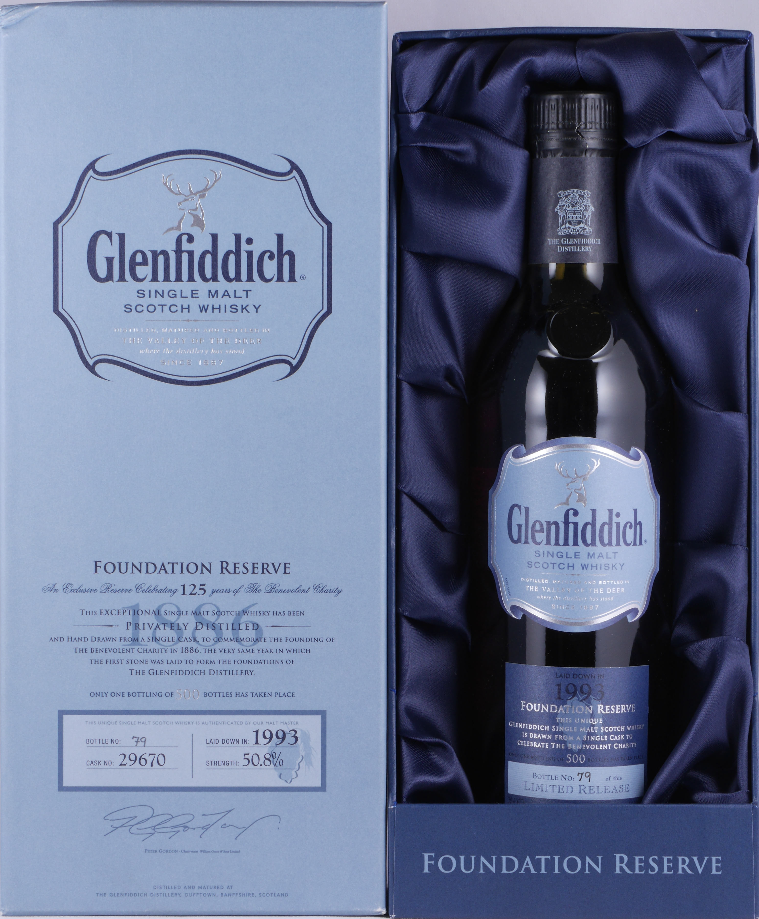 Glenfiddich 1993 17 Years Oak Cask No. 29670 Limited Foundation