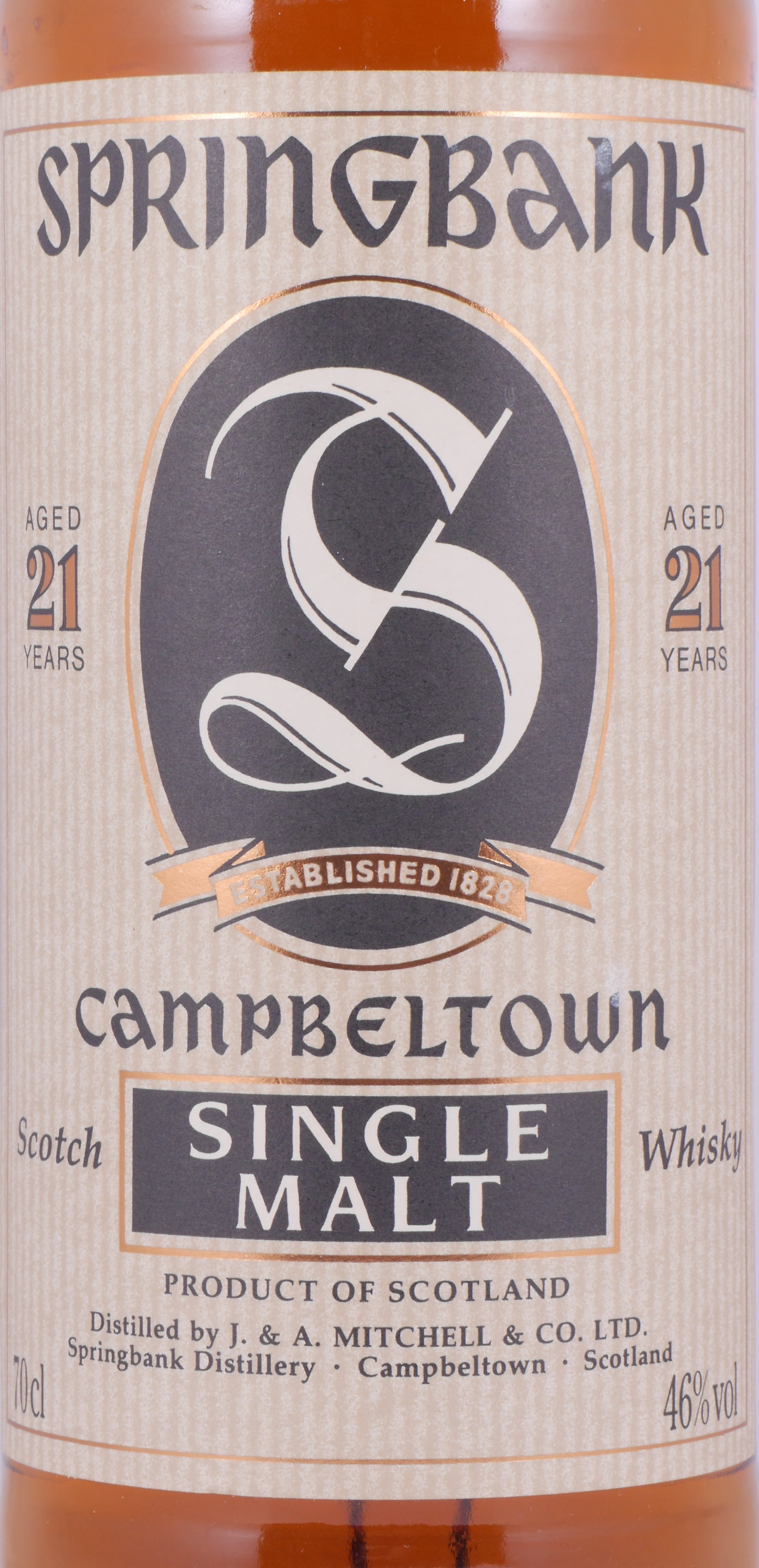 Buy Springbank 21 Years-old Limited Edition Release 2000 Campbeltown Single  Malt Scotch Whisky 46.0% ABV at Amcom secure online