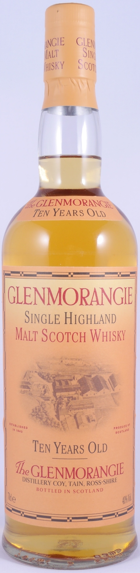 Glenmorangie Scotch 10 Years Old Single Malt 10 Years Old - Crown