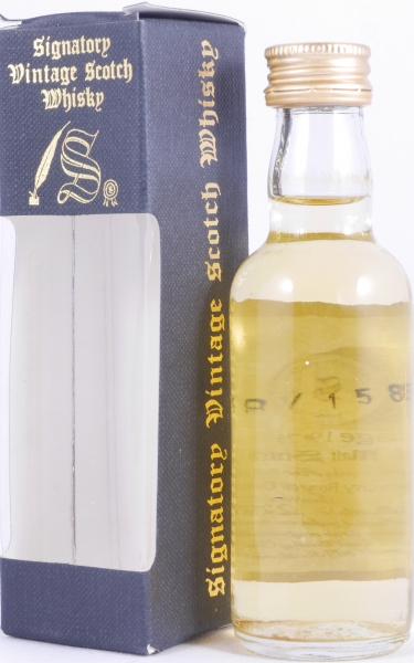 Glenury Royal 1975 23 Years Oak Cask No. 5238 Miniatur Highland Single Malt Scotch Whisky Signatory Vintage 57,2%