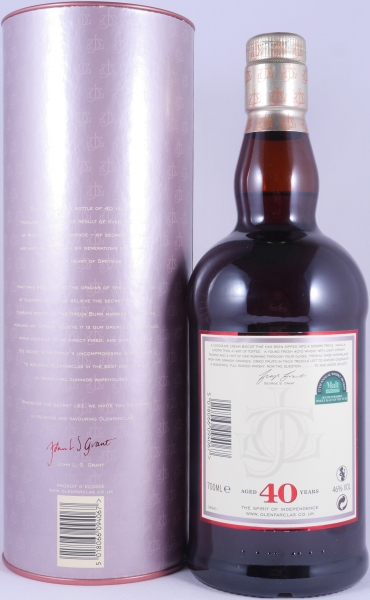 Glenfarclas 40 Years Oloroso Sherry Casks Limited Edition 2nd Release 2011 Highland Single Malt Scotch Whisky 46.0%