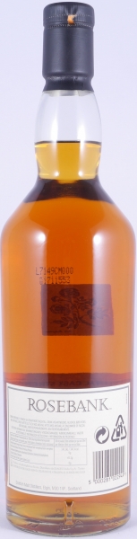 Rosebank 1981 25 Years Special Release 2007 Limited Edition Triple Distilled Lowland Single Malt Scotch Whisky Cask Strength 61,4%