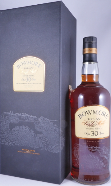 Bowmore 30 Years Kranna Dubh Celtic Legends of the Sea Dragon Limited Edition Islay Single Malt Scotch Whisky 43,0%