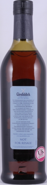 Glenfiddich 1993 17 Years Oak Cask No. 29670 Foundation Reserve Benevolent Charity Speyside Single Malt Scotch Whisky 50.8%