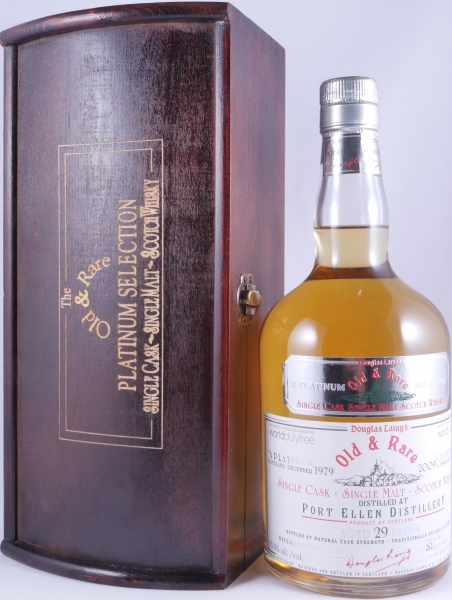 Port Ellen 1979 29 Years Oak Cask Douglas Laing Old and Rare Platinum Edition Single Cask Islay Single Malt Scotch Whisky 53,8%