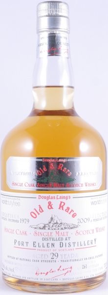 Port Ellen 1979 29 Years Oak Cask Douglas Laing Old and Rare Platinum Edition Single Cask Islay Single Malt Scotch Whisky 53,8%