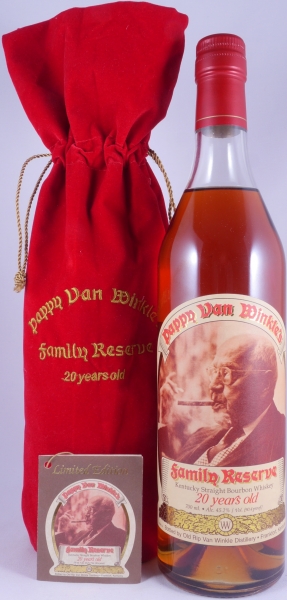 Pappy Van Winkle 20 Years Family Reserve Release 2006 Kentucky Straight Bourbon Whiskey 45,2%