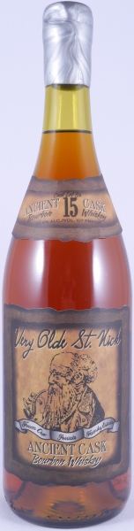 Very Olde St. Nick 15 Years Ancient Cask 107 Proof Silver Wax Sealed Private Family Estate Kentucky Straight Bourbon Whiskey 53,5%