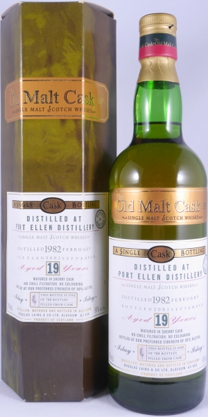 Port Ellen 1982 19 Years Sherry Cask Douglas Laing Old Malt Cask Islay Single Malt Scotch Whisky 50.0%