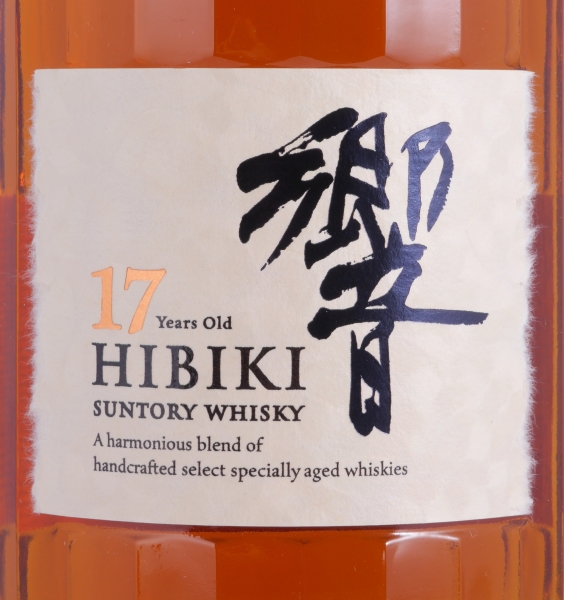 Suntory Hibiki 17 Years Japan Premium Blended Whisky 43,0% alte Abfüllung