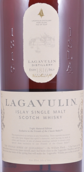 Lagavulin Triple Matured 2013 Friends of the Classic Malts Special Release Islay Single Malt Scotch Whisky 48.0%