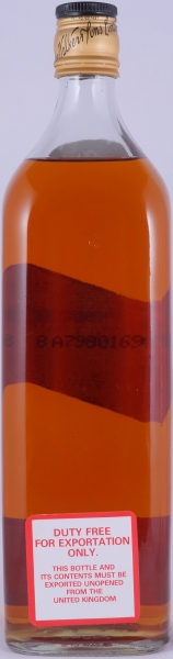 Johnnie Walker Black Label 12 Years Extra Special Duty Free Edition Blended Old Scotch Whisky 43.0% 1.0 Litre