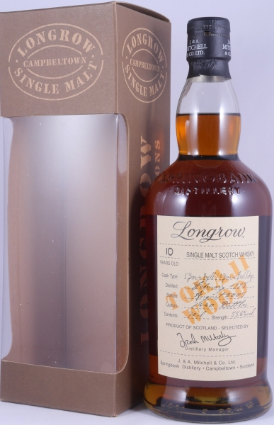 Longrow 1995 10 Years Tokaji Wood Limited Wood Expressions Edition Campbeltown Single Malt Scotch Whisky 55.6%