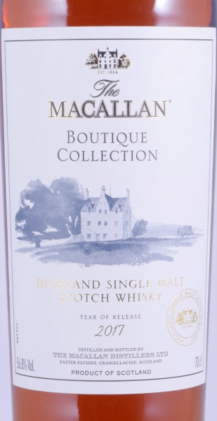 Macallan Boutique Collection Release 2017 Batch No. 2 Highland Single Malt Scotch Whisky Cask Strength 56.8%