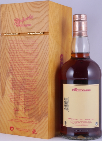 Glenfarclas 1989 28 Years The Family Casks First Fill Sherry Butt Cask No. 13010 Highland Single Malt Scotch Whisky 51,4%