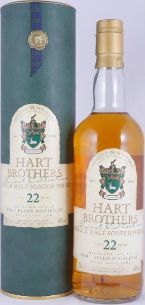 Port Ellen 1975 22 Years Hart Brothers Rare Vintage Finest Collection Islay Single Malt Scotch Whisky 43,0%