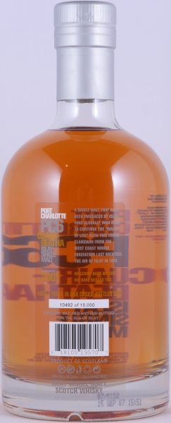 Bruichladdich 2001 6 Years Port Charlotte PC 6 Cuairt-Beatha Islay Single Malt Scotch Whisky 61.6%