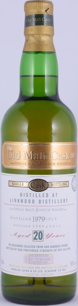 Linkwood 1979 20 Years Sherry Cask Douglas Laing Old Malt Cask Single Cask Speyside Single Malt Scotch Whisky 50.0%