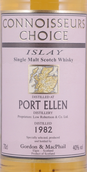 Port Ellen 1982 23 Years Refill Sherry Hogsheads Gordon und MacPhail Connoisseurs Choice Single Malt Scotch Whisky 40,0%