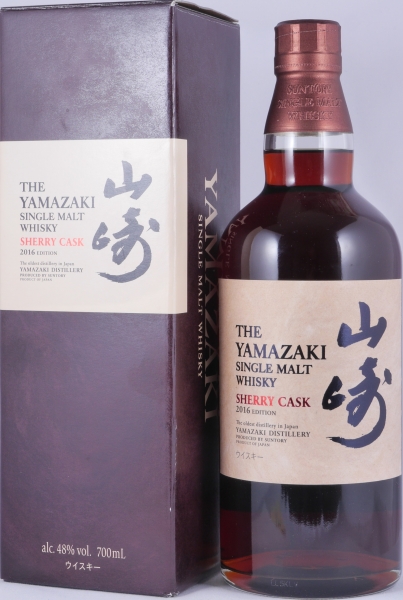 Yamazaki Sherry Cask 2016 6. Release Limited Edition Japan Single Malt Whisky 48,0%