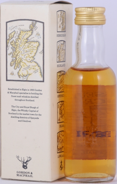 Dallas Dhu 1971 Gordon und MacPhail Connoisseurs Choice Miniatur Speyside Single Malt Scotch Whisky 40,0%