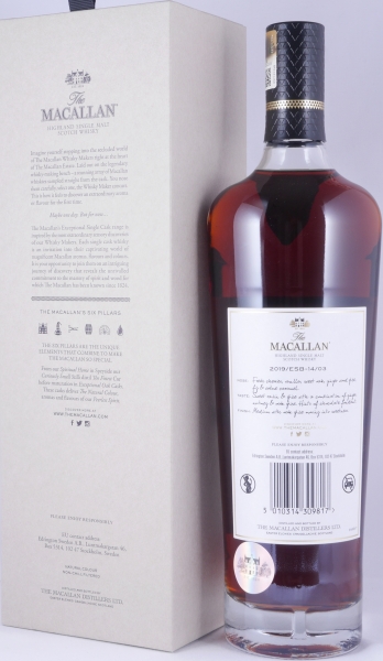 Macallan 1997 22 Years Exceptional Single Cask 2019 European Oak Sherry Butt Cask No. 14/03 Highland Single Malt Scotch Whisky 56,7%