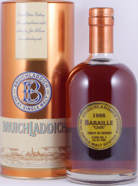 Bruichladdich 1986 17 Years Baraille Eilean Mo Chridhe Fresh Sherry Cask No. 1 Islay Single Malt Scotch Whisky Cask Strength 54,4%