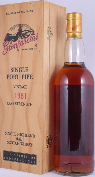 Glenfarclas 1981 18 Years Single Port Cask for Mähler-Besse S.A. Bordeaux Highland Single Malt Scotch Whisky 56.7%