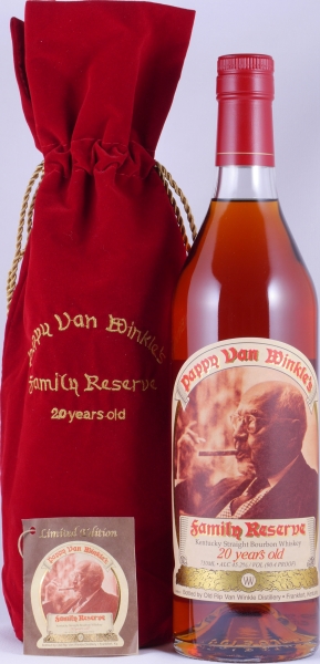 Pappy Van Winkles 20 Years Family Reserve Release 2017 Kentucky Straight Bourbon Whiskey 45,2%