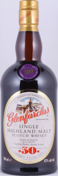 Glenfarclas 30 Years Golden 30 White Letter Limited Edition Highland Single Malt Scotch Whisky 43,0%