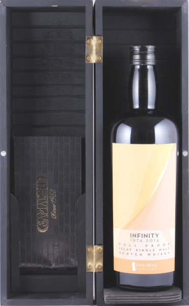 Bunnahabhain / Samaroli Infinity 1974 40 Years Oak Cask No. 604 Full Proof Islay Single Malt Scotch Whisky 43,60%