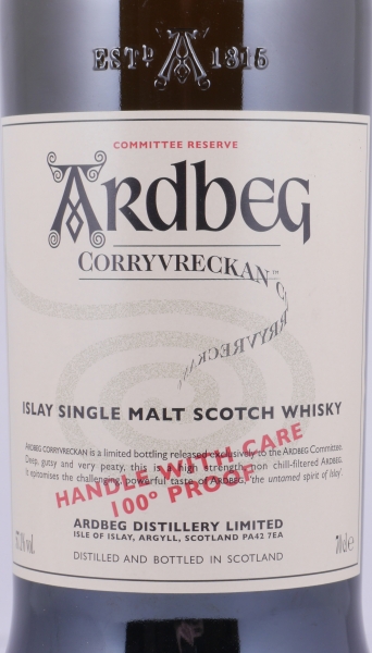 Ardbeg Corryvreckan Committee Reserve Limited Edition Islay Single Malt Scotch Whisky 57,1%