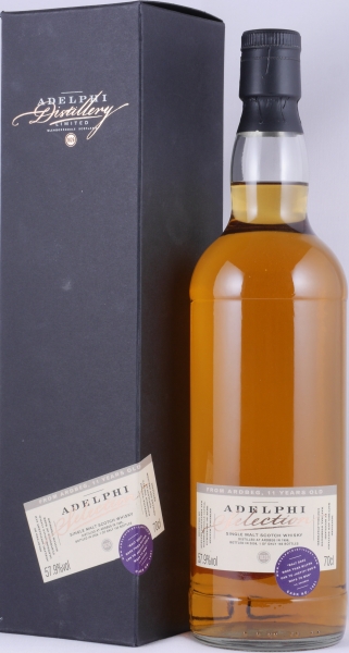 Ardbeg 1998 11 Years American Oak Cask No. 1981 Adelphi Selection Islay Single Malt Scotch Whisky 57.9%