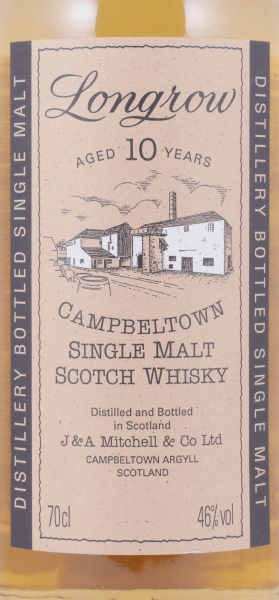 Longrow 1991 10 Years Cream Capsule Campbeltown Single Malt Scotch Whisky 46.0%