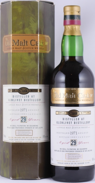 Glenlivet 1971 29 Years Sherry Cask Douglas Laing Old Malt Cask Speyside Single Malt Scotch Whisky 50.0%