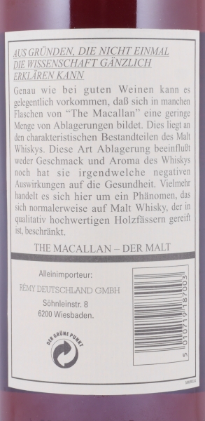 Macallan 1978 18 Years Sherry Wood Highland Single Malt Scotch Whisky 43.0%