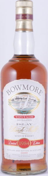 Bowmore 1984 Special Limited Edition Seagull Label Islay Single Malt Scotch Whisky Cask Strength 58,8%