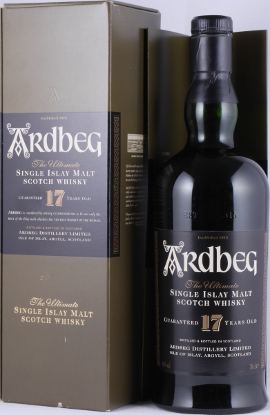 Ardbeg 17 Years Limited Edition Release 1997 Islay Single Malt Scotch Whisky 40,0%