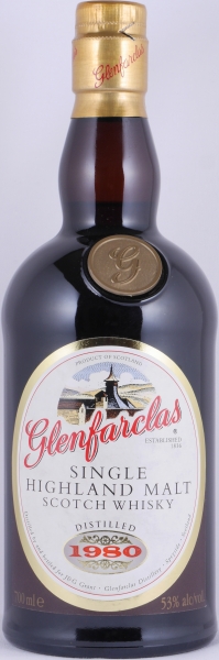 Glenfarclas 1980 21 Years Dark Oloroso Sherry Cask Limited Edition Highland Single Malt Scotch Whisky 53.0%