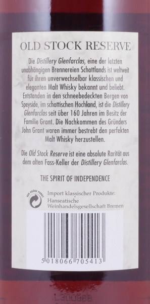 Glenfarclas 1968 34 Years Sherry Casks Nos. 686+687 Old Stock Reserve Highland Single Malt Scotch Whisky Cask Strength 54.1%