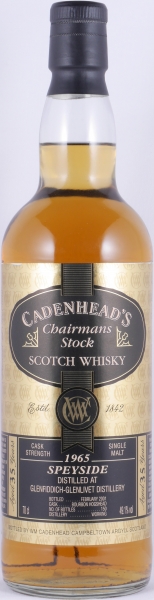 Glenfiddich 1965 35 Years Bourbon Hogshead Cadenheads Chairmans Stock Speyside Single Malt Scotch Whisky 49,1%