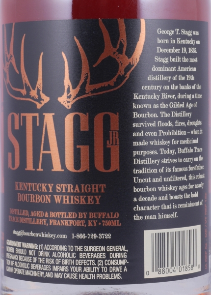 Stagg Jr. Release 2019 / Batch 13 Kentucky Straight Bourbon Whiskey Barrel Proof 64.2%