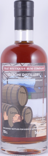 Caroni 23 Years Batch 3 That Boutique-Y Rum Company Traditional ColumnTrinidad  Rum 56,8%