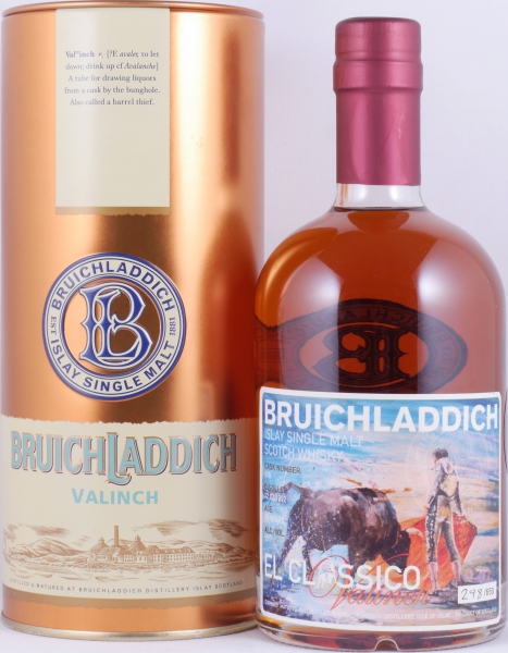 Bruichladdich 1992 20 Years Sherry Cask No. 516 Valinch El Classico Islay Single Malt Scotch Whisky 50,0%