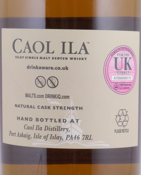 Caol Ila 1990 28 Years Refill American Oak Bourbon Barrel Cask No. 9373 Feis Ile 2019 Limited Edition Islay Single Malt Scotch Whisky 55,3%