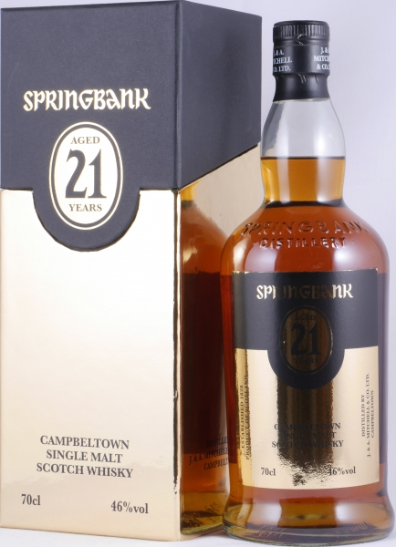 Springbank 21 Years A Legend Returns Limited Edition 2013 Bourbon and Sherry Casks Campbeltown Single Malt Scotch Whisky 46,0%